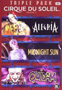 Cirque du Soleil - Triple Pack (Vol. 2) - 3-DVD Set (DVD)